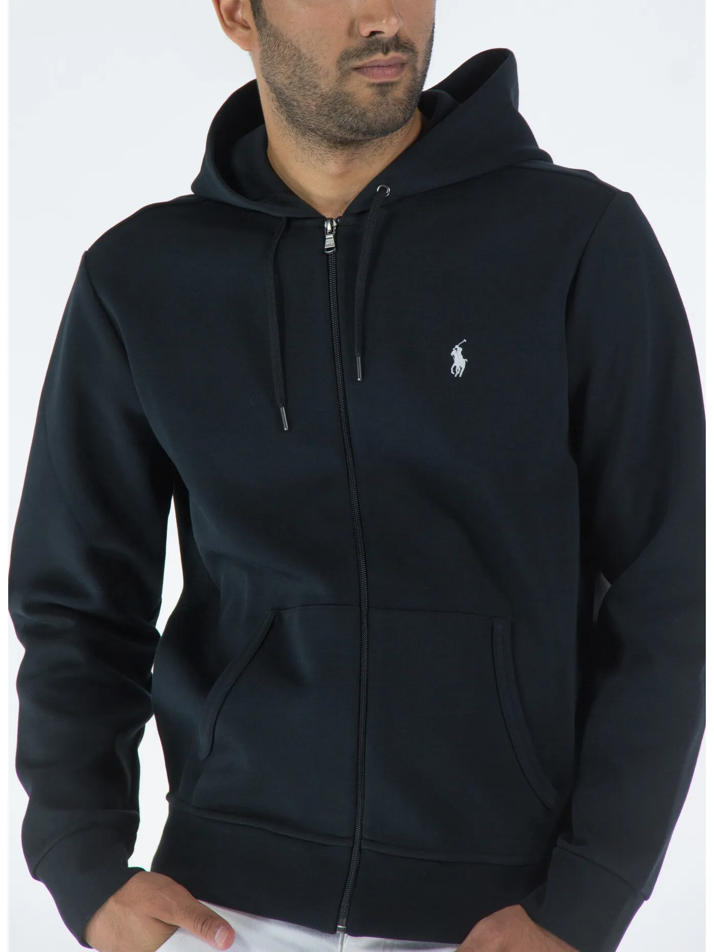     -POLO RALPH LAUREN    -FELPA FULL ZIP CON CAPPUCCIO-