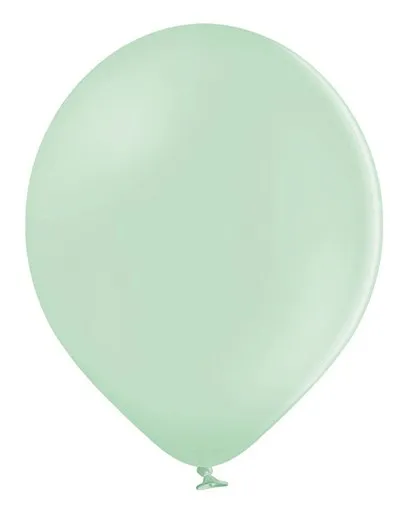 10 palloncini verde menta 30 cm
