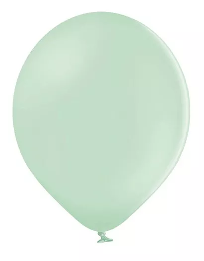 10 palloncini verde menta 30 cm