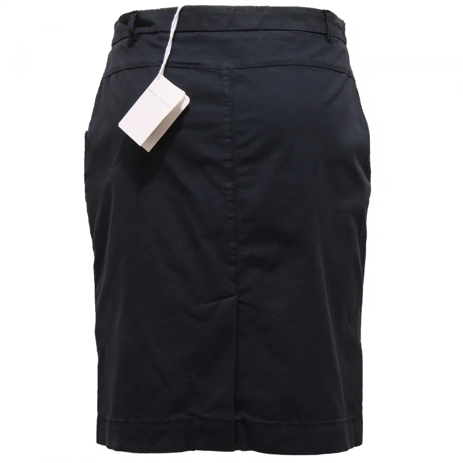 2530X gonna donna FABIANA FILIPPI blue cotton skirt woman