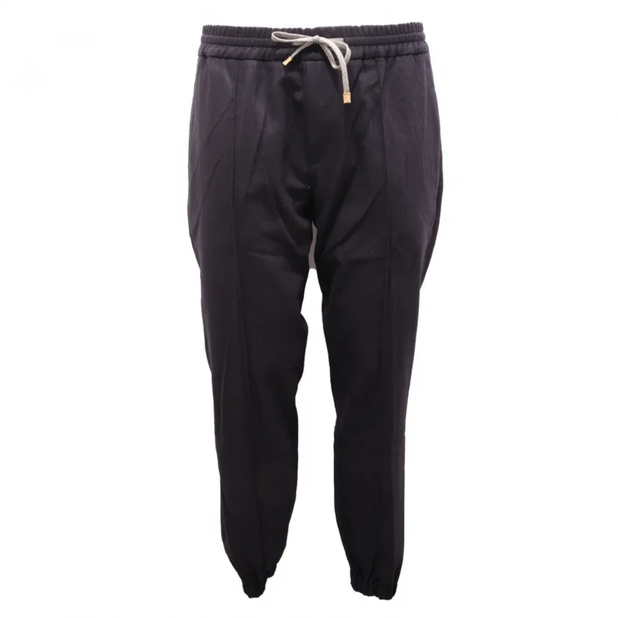 5117AL pantalone uomo ELEVENTY man wool trouser blue
