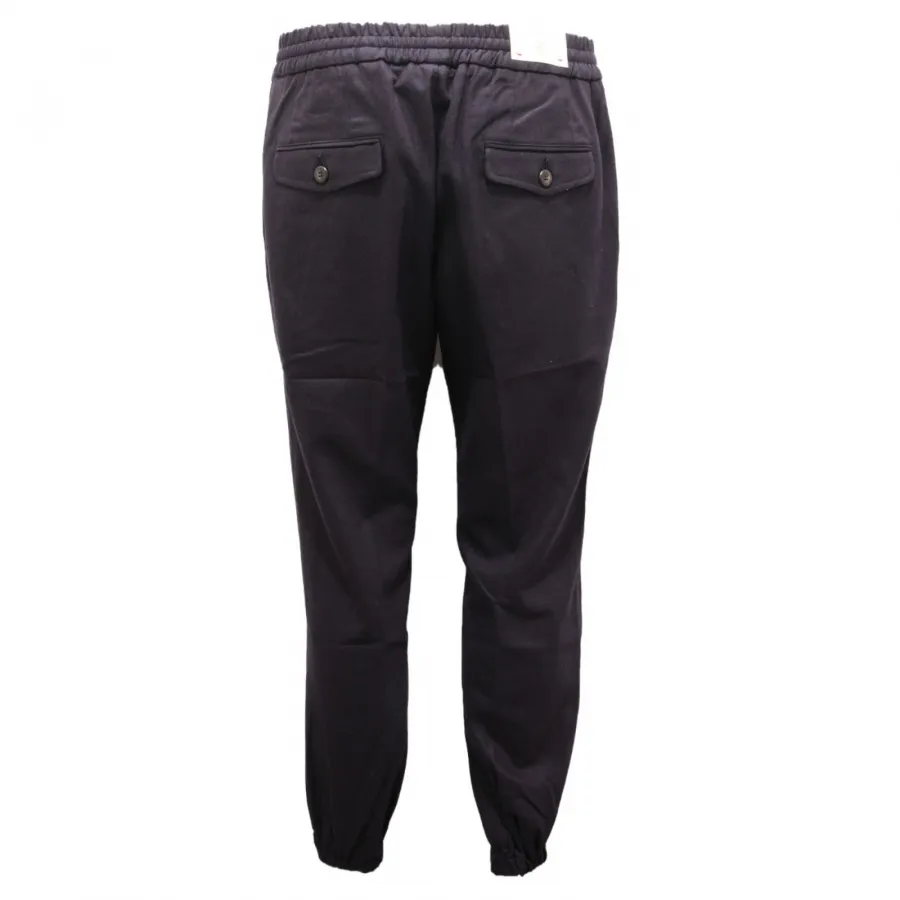 5117AL pantalone uomo ELEVENTY man wool trouser blue