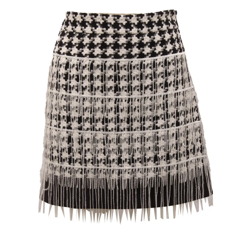 5366AN gonna donna TWIN-SET woman skirt white/black