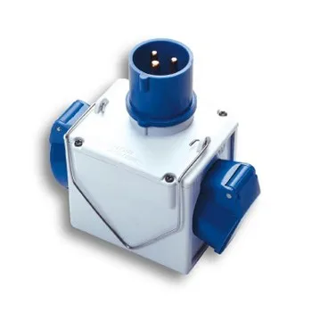 Adattatore industriale CEE doppio Fanton - 73110
