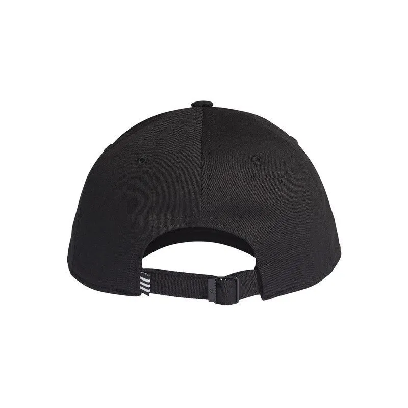 Adidas Cappellino Baseball unisex a 6 pannello con logo ricamato FK0891 black