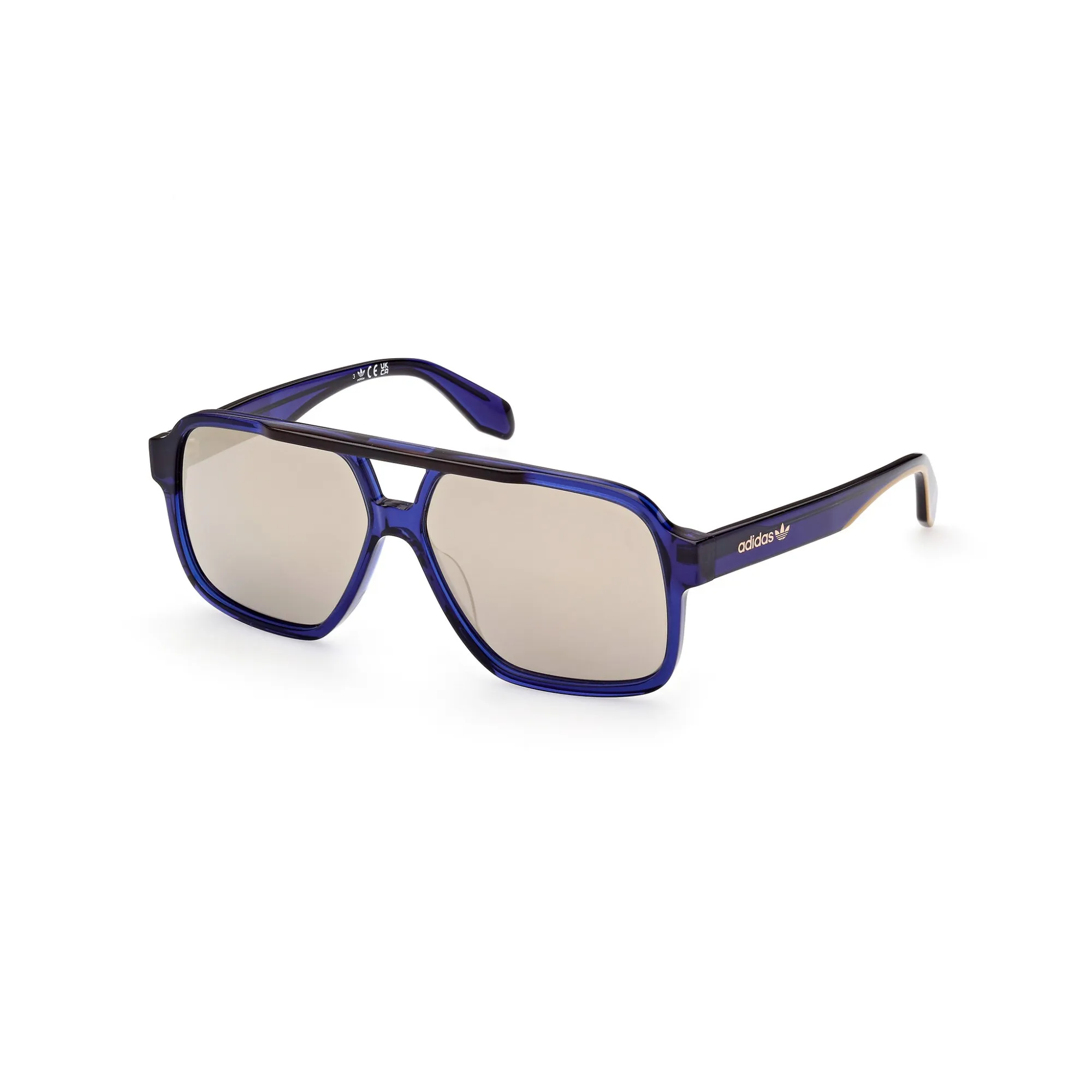   Adidas Originals OR 0066 - 91G Blu Opaco | Occhiale Da Sole Uomo 