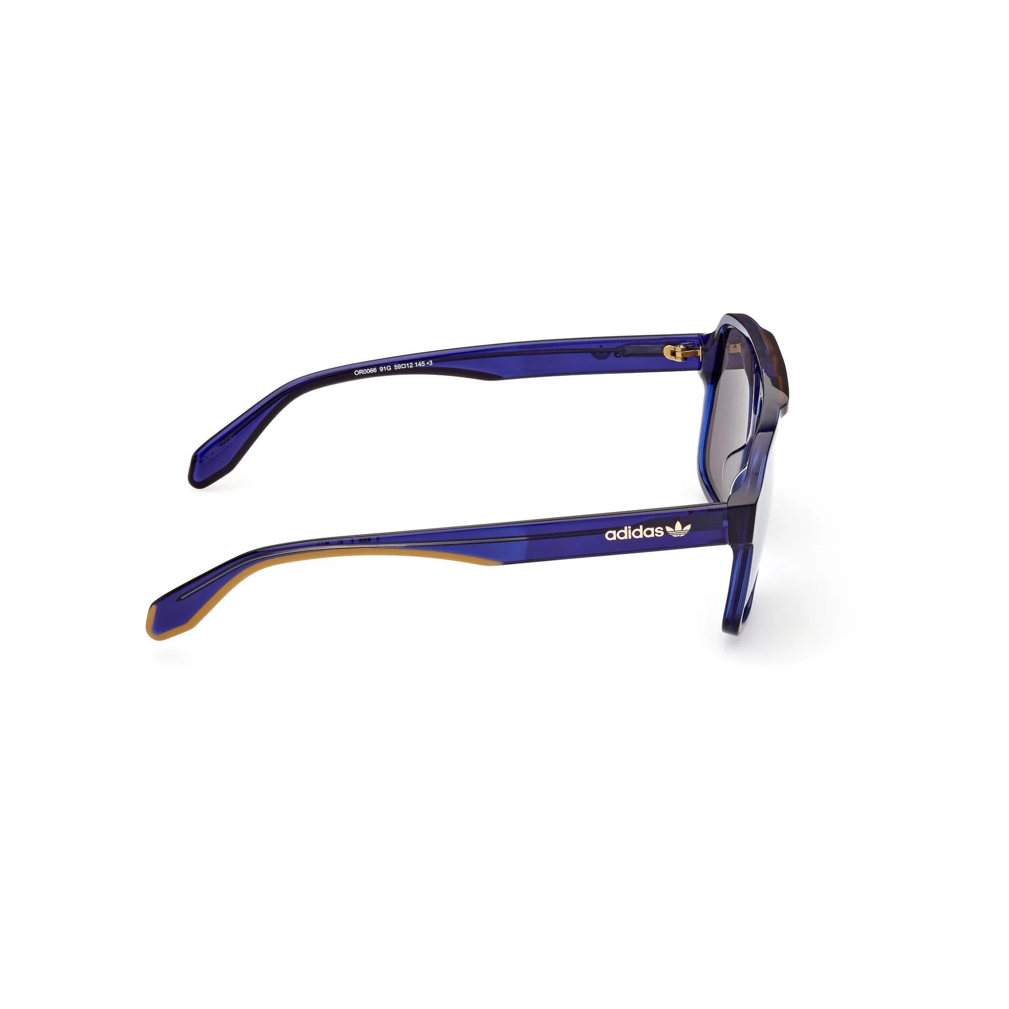   Adidas Originals OR 0066 - 91G Blu Opaco | Occhiale Da Sole Uomo 