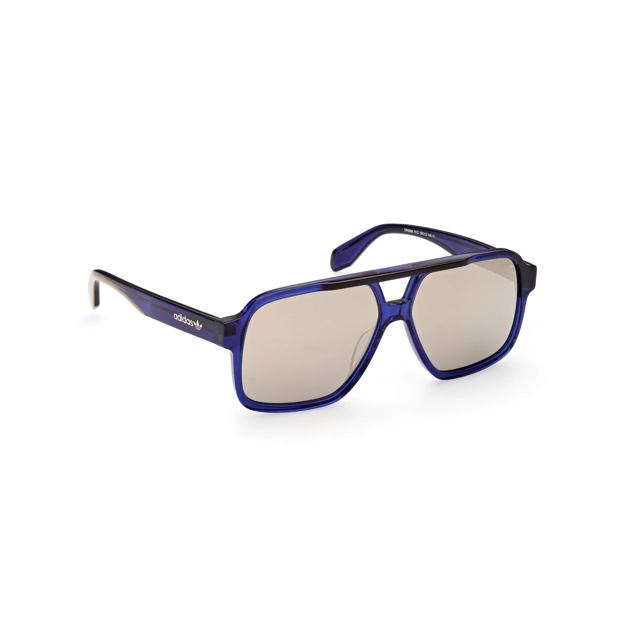   Adidas Originals OR 0066 - 91G Blu Opaco | Occhiale Da Sole Uomo 