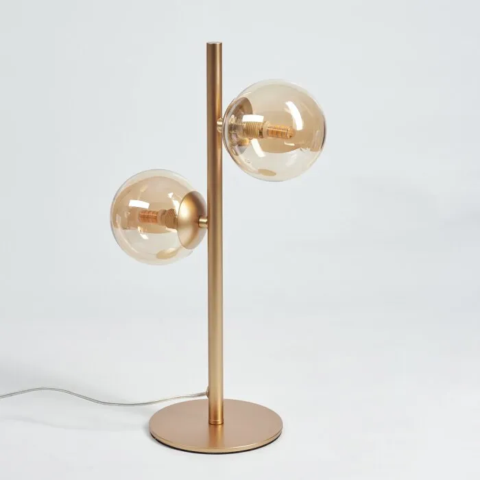 Alden Lampada da tavolo Ottone, 2-Luci