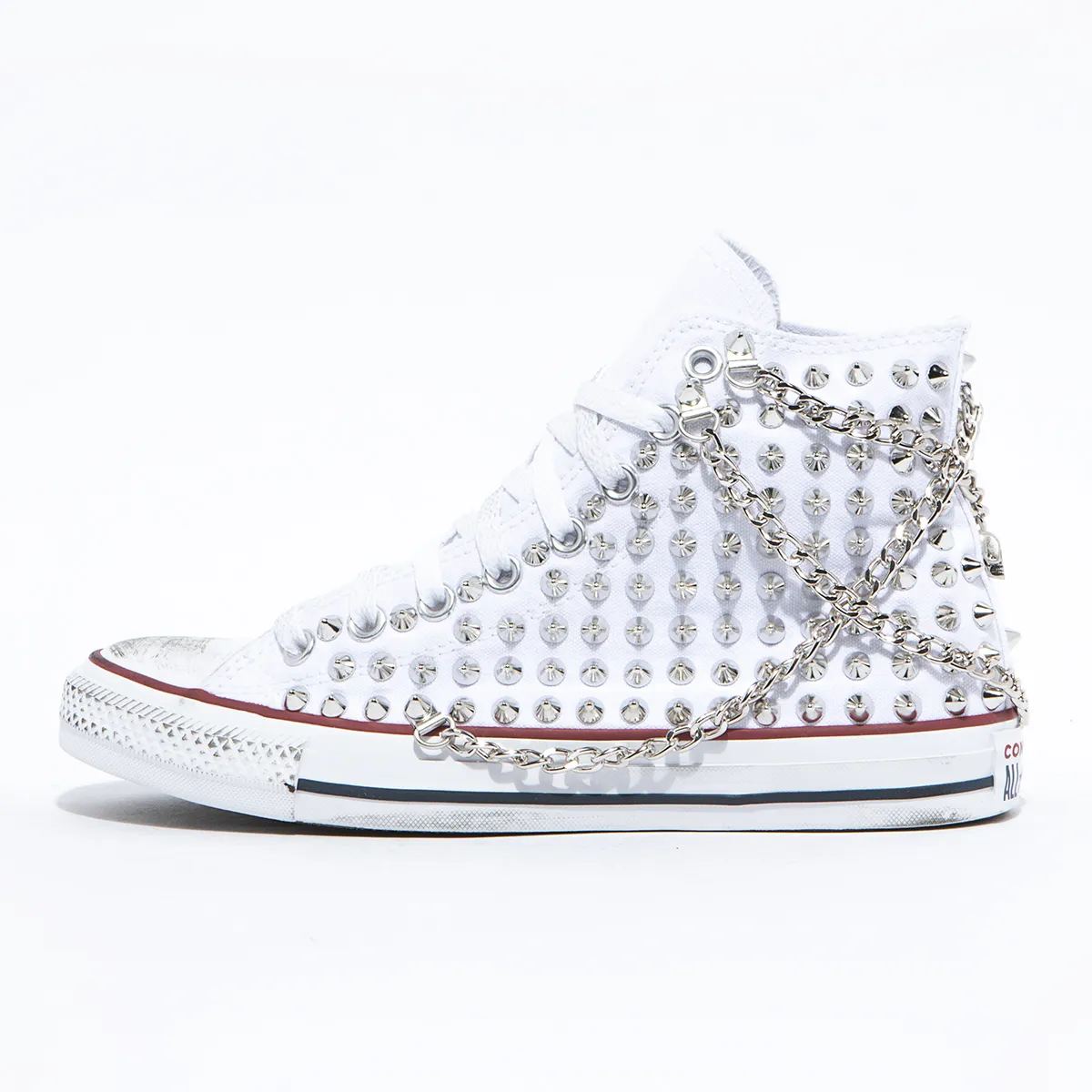 All Star HI White Chainy Warriors