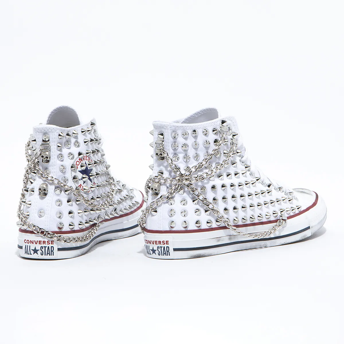 All Star HI White Chainy Warriors