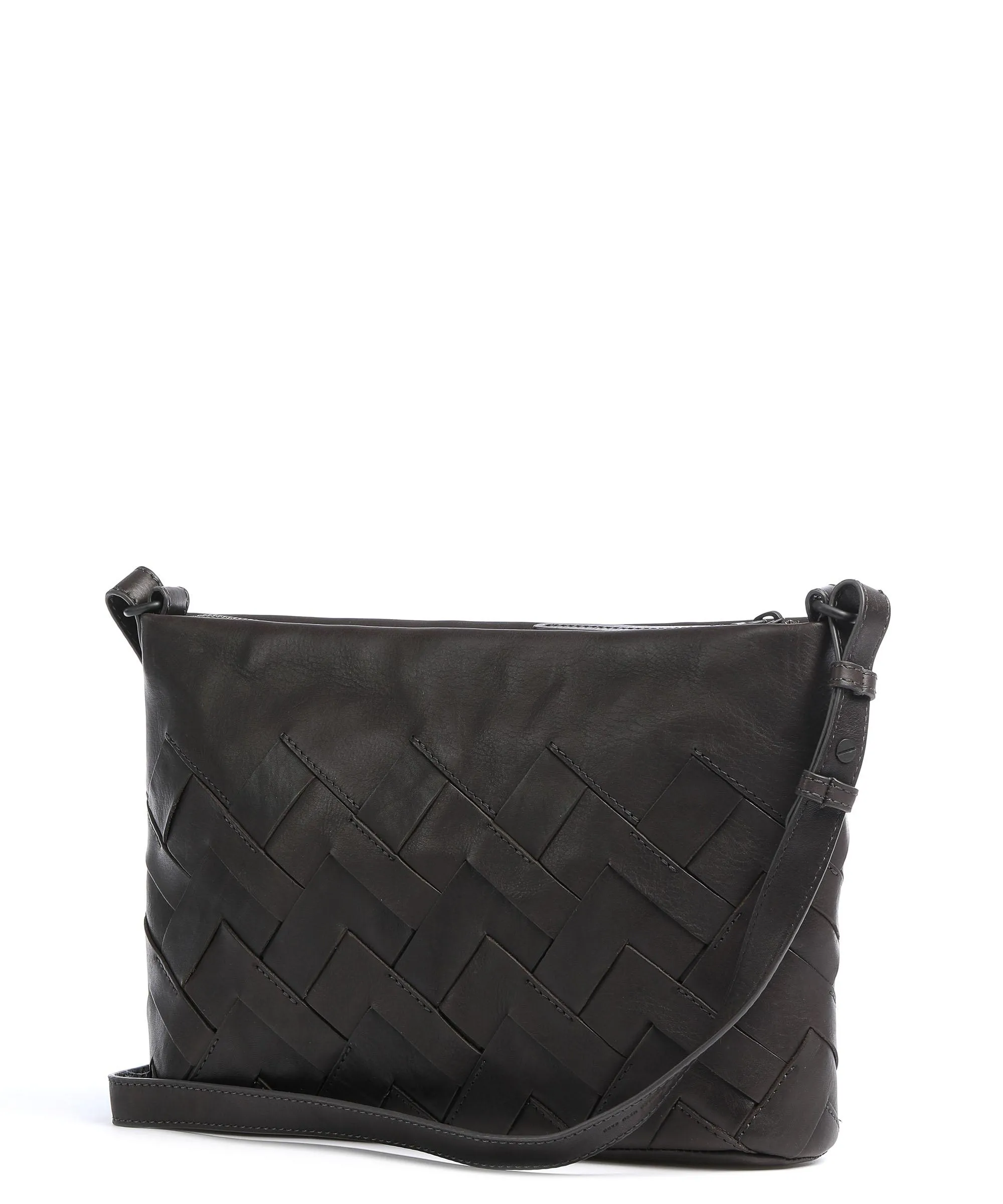  Aunts & Uncles Grandma's Luxury Club Mrs. Jam Grid Cake Borsa a spalla morbida pelle bovina antracite  