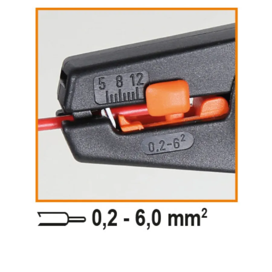 B1148P – Pinza spellafili autoregolabile con dispositivo di taglio