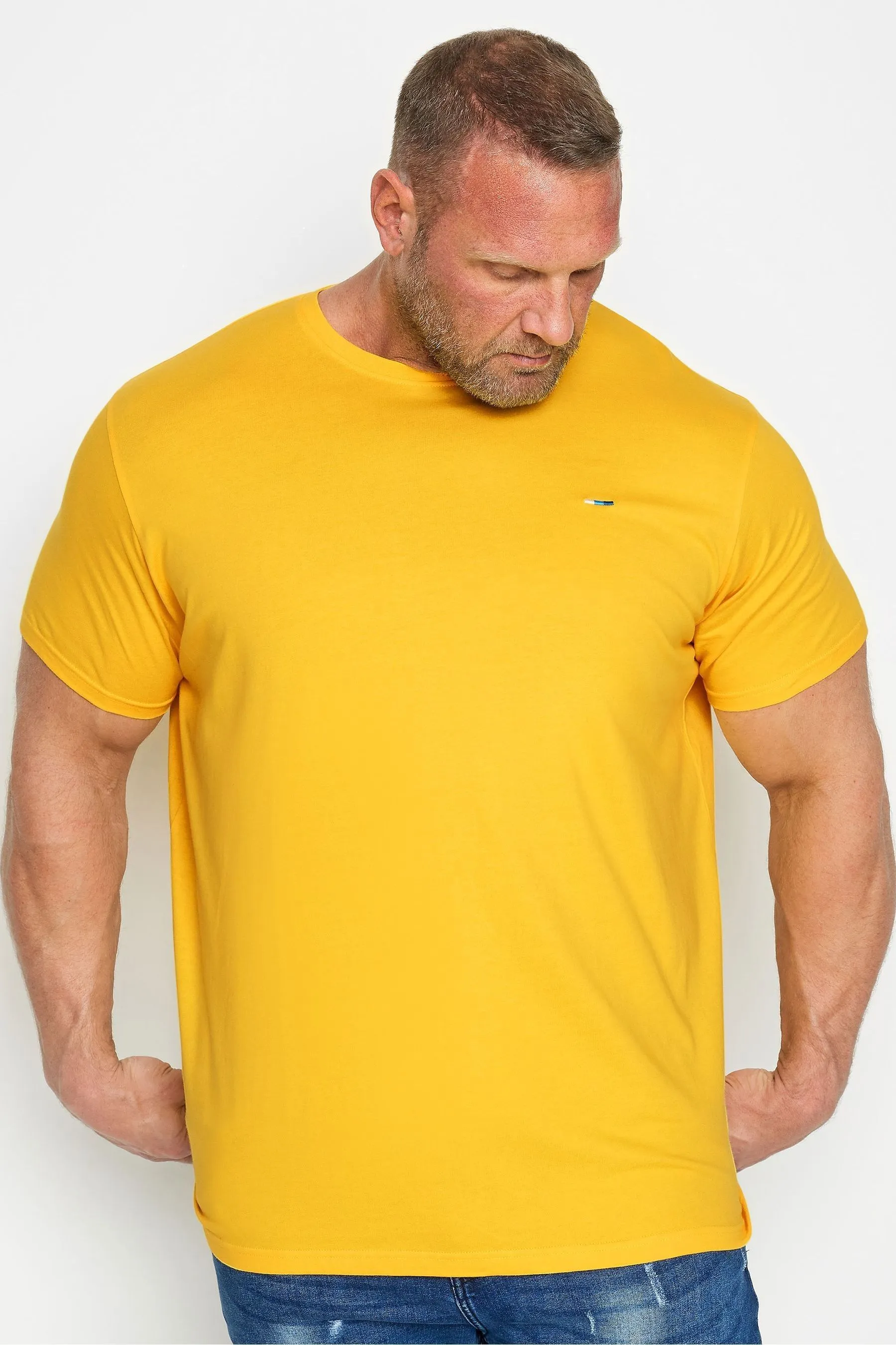 BadRhino Big & Tall 100% Cotone T-Shirt 5 Pack    
