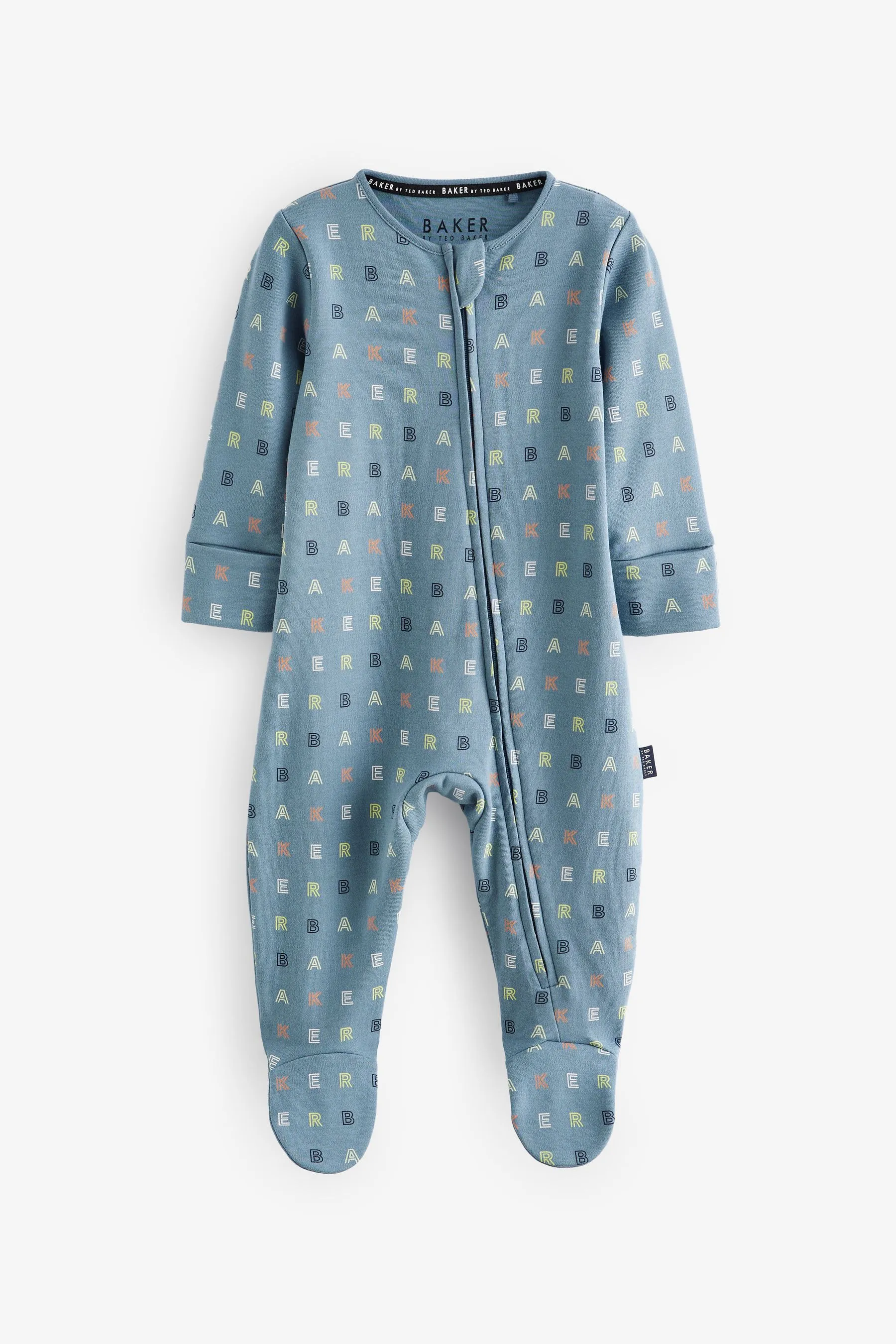 Baker by Ted Baker 100% Cotton Sleepsuit 3 Pack    
