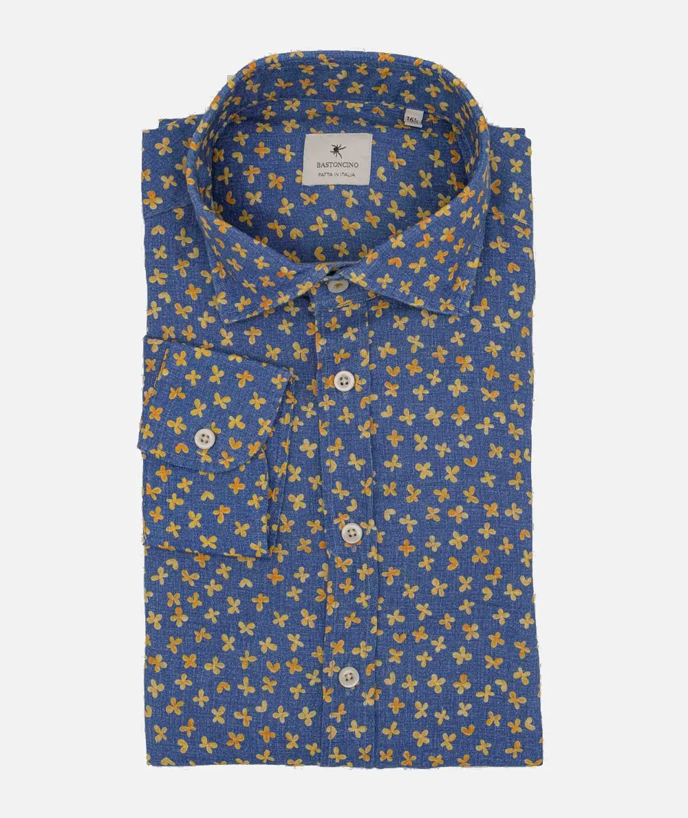 BASTONCINO--Camicia a fantasia