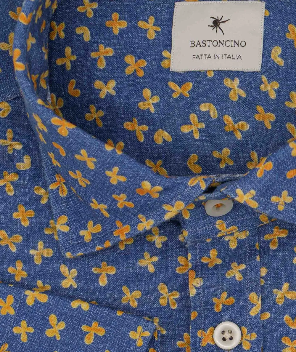 BASTONCINO--Camicia a fantasia