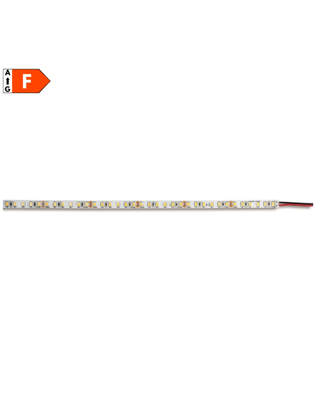 Beghelli 56657 Striscia LED 24V Luce Calda, 18W/Metro, 2000 lumen/Metro, 3000K, Dimmerabile, IP20