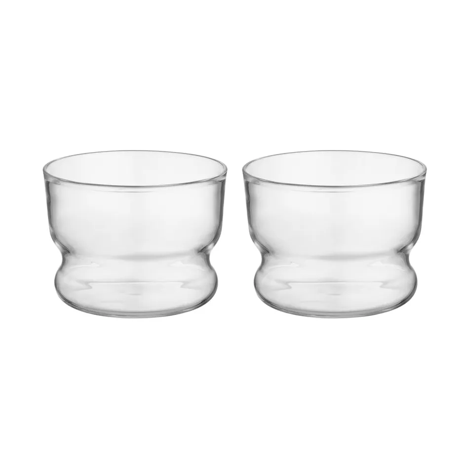 Bicchiere Viva double old fashioned 30 cl 2 confezione da 2.iv{font-size:18px}Trasparente