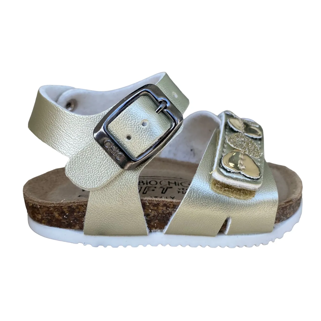 Biochic Sandalo Ragazza BC55051BP Brio Platino