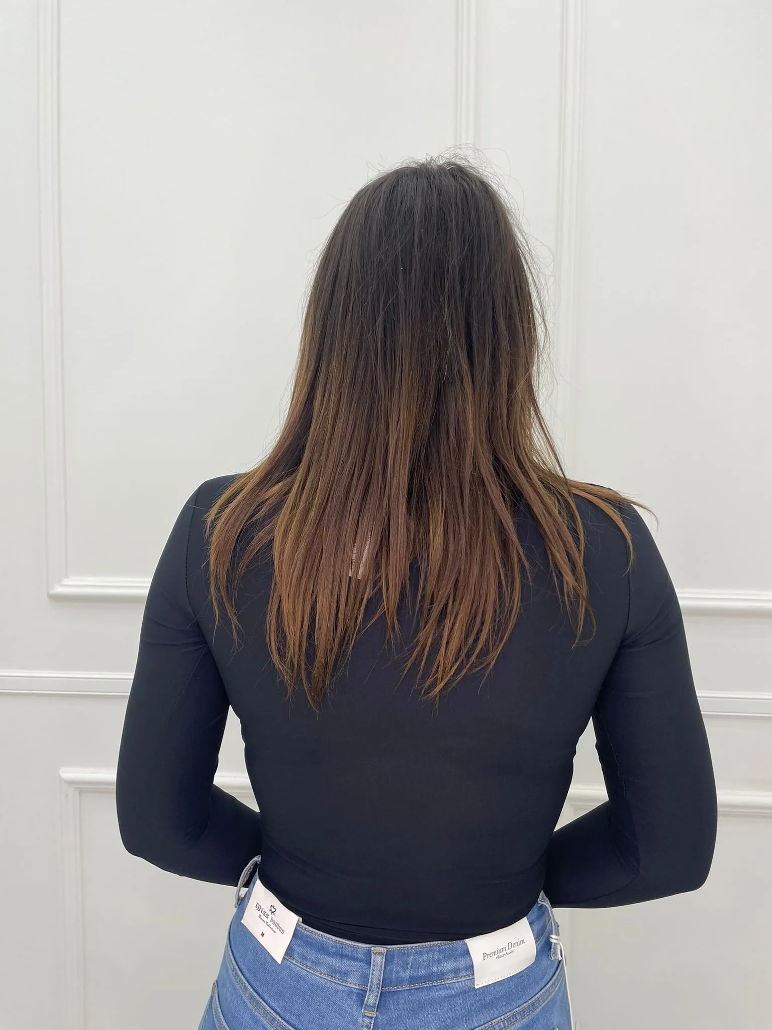 Body in lycra con apertura