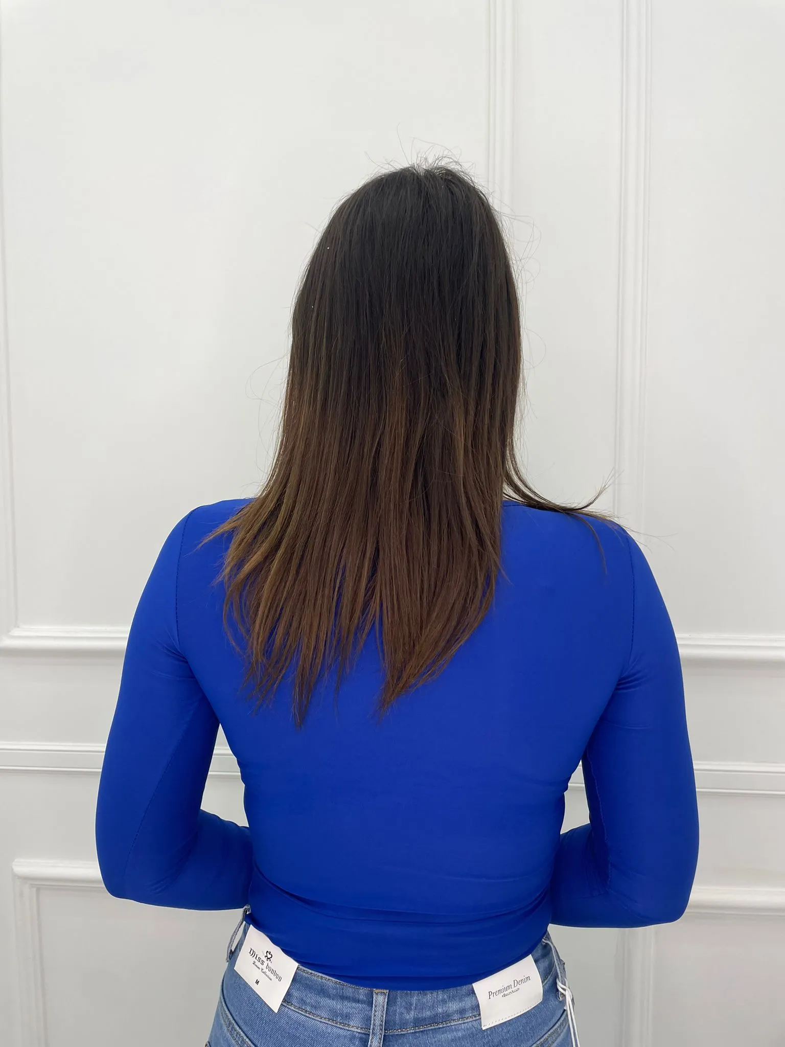 Body in lycra con apertura