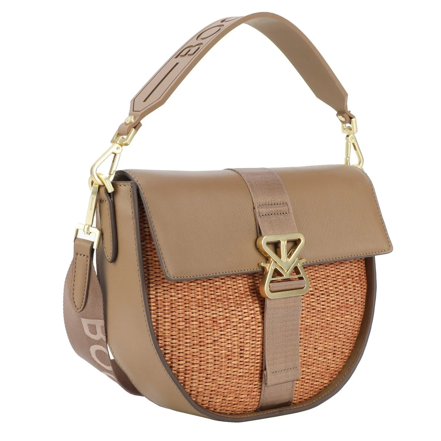 Bogner Zuoz Rafia Cassy Borsa a tracolla 27 cm