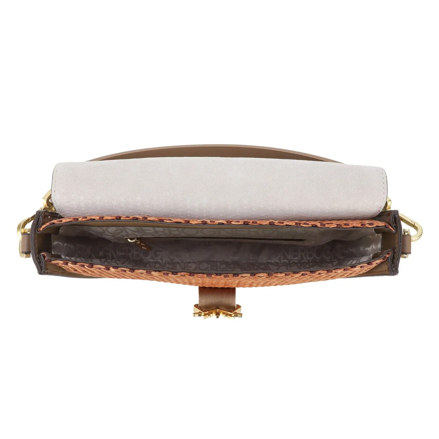 Bogner Zuoz Rafia Cassy Borsa a tracolla 27 cm