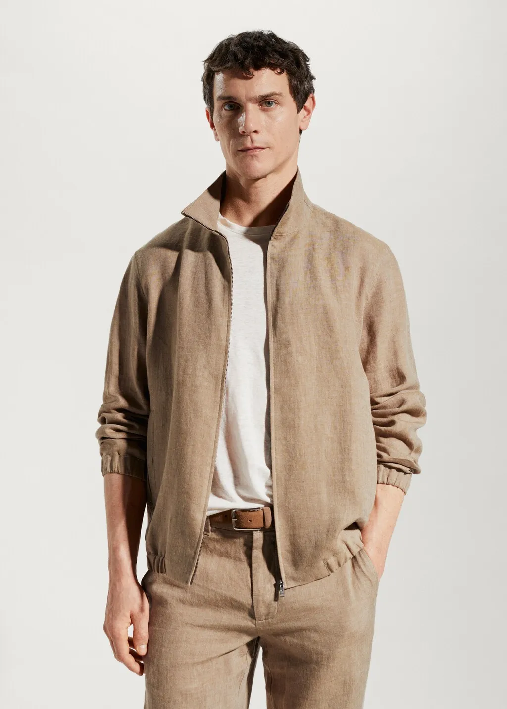 Bomber 100% lino