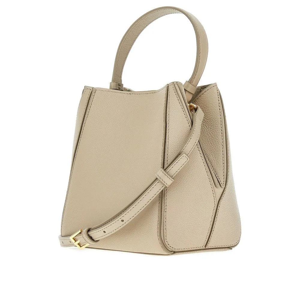 Borsa secchiello 'McGraw' piccola in pelle