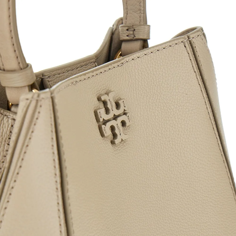 Borsa secchiello 'McGraw' piccola in pelle