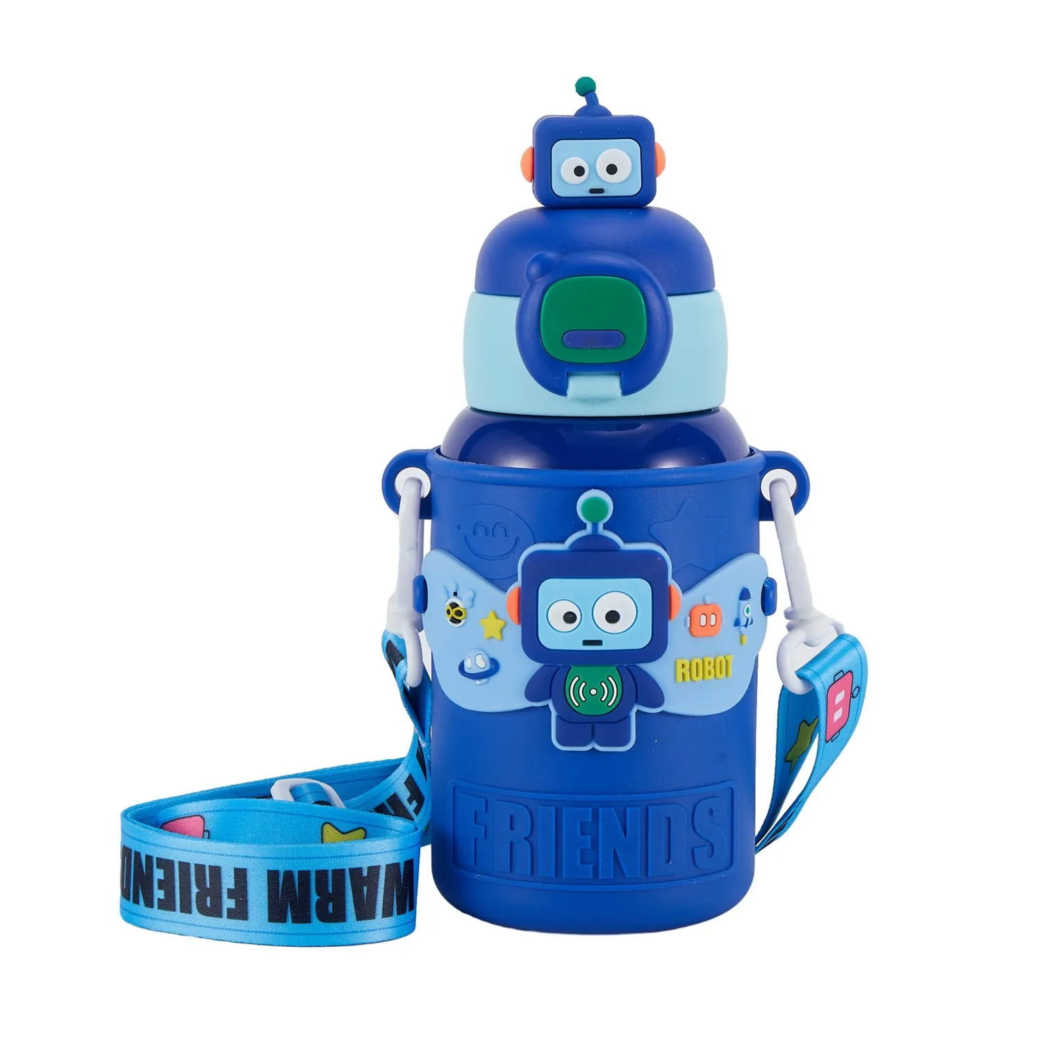 Bottiglia termica 480 ml - Robot per bambini 
