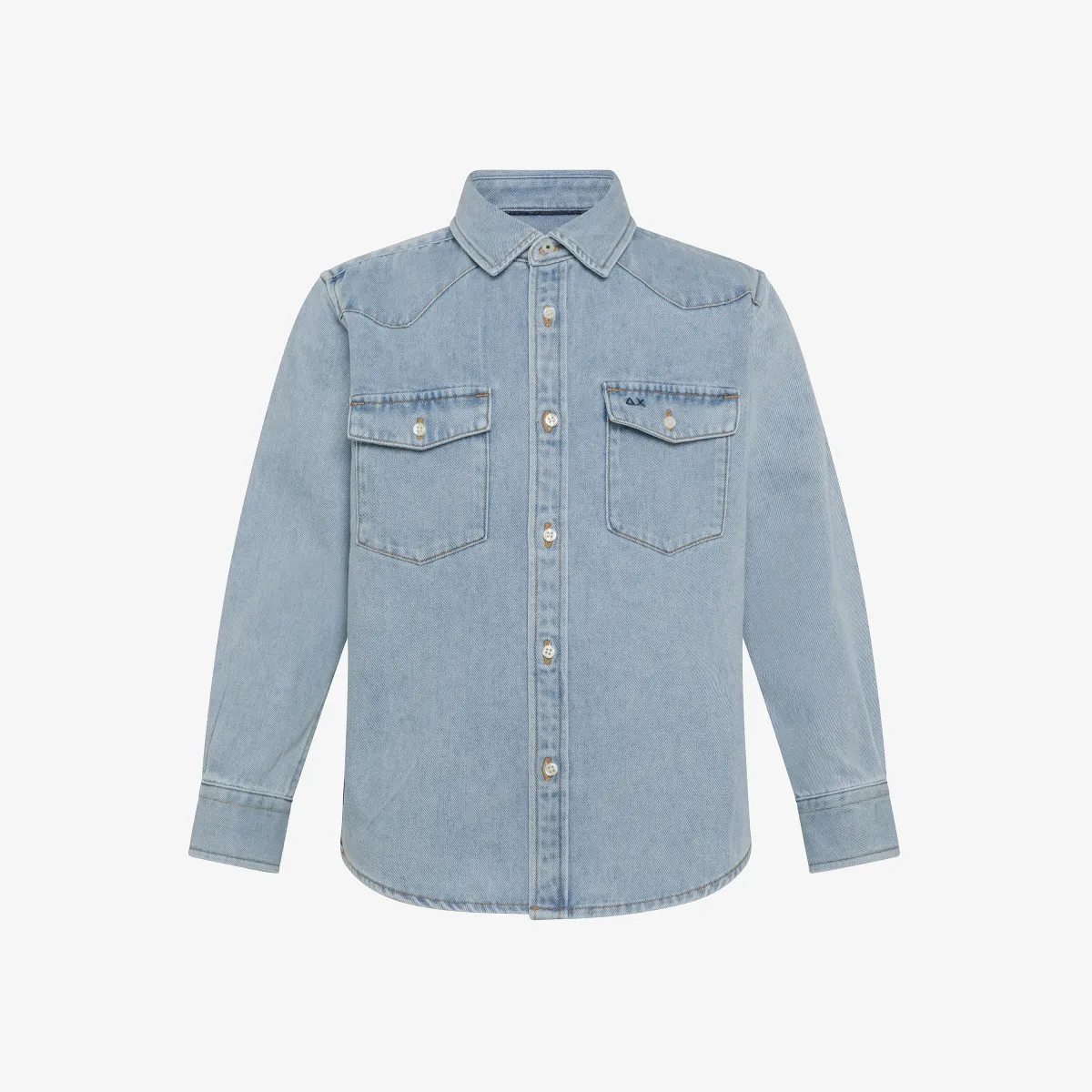 BOY'S SHIRT DENIM L/S SKY BLUE