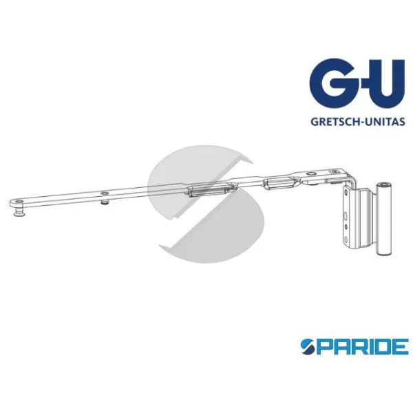 BRACCIO FORBICE A-R SX 1201-1300 6-40248-20-L-1 GU BATTUTA 20 INTERASSE 13
