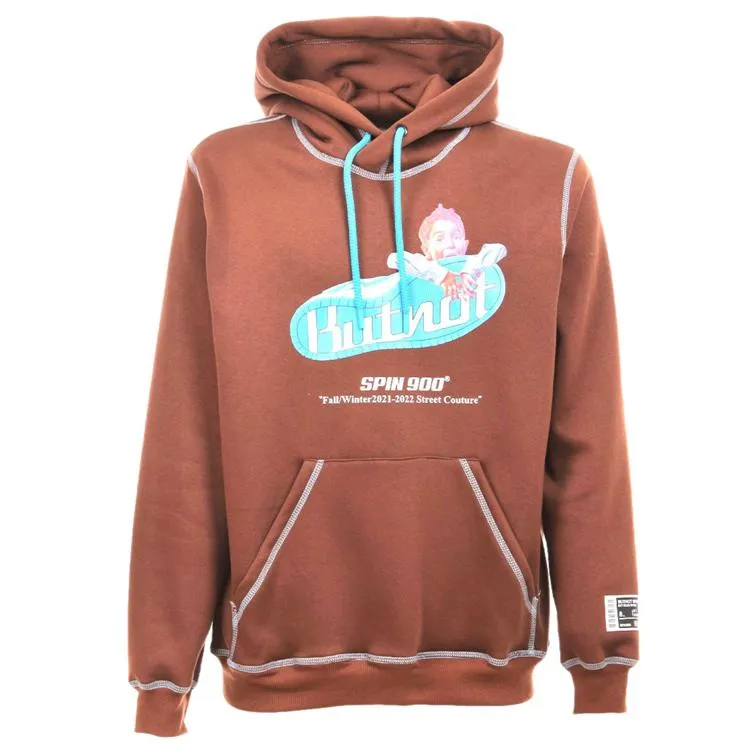ButNot  ---------    ------------Butnot felpa con cappuccio spin 900 - marrone