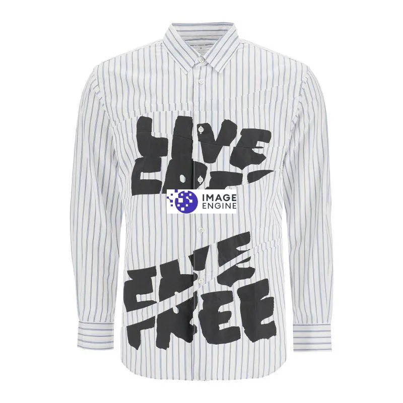 Camicia con stampa Live Free