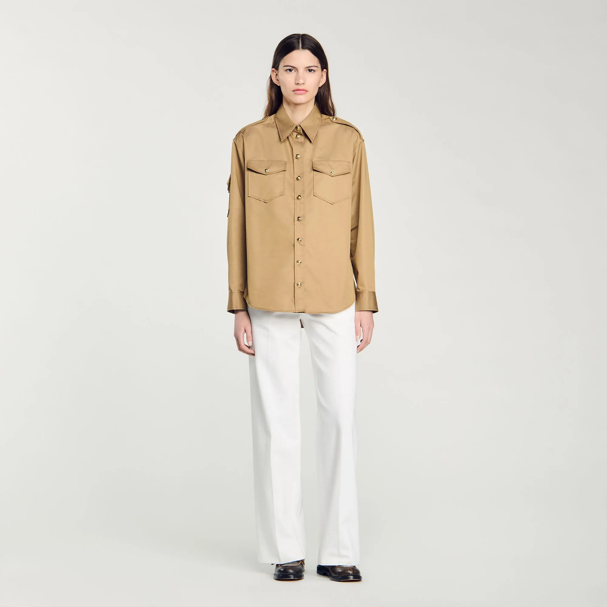 Camicia con tasche