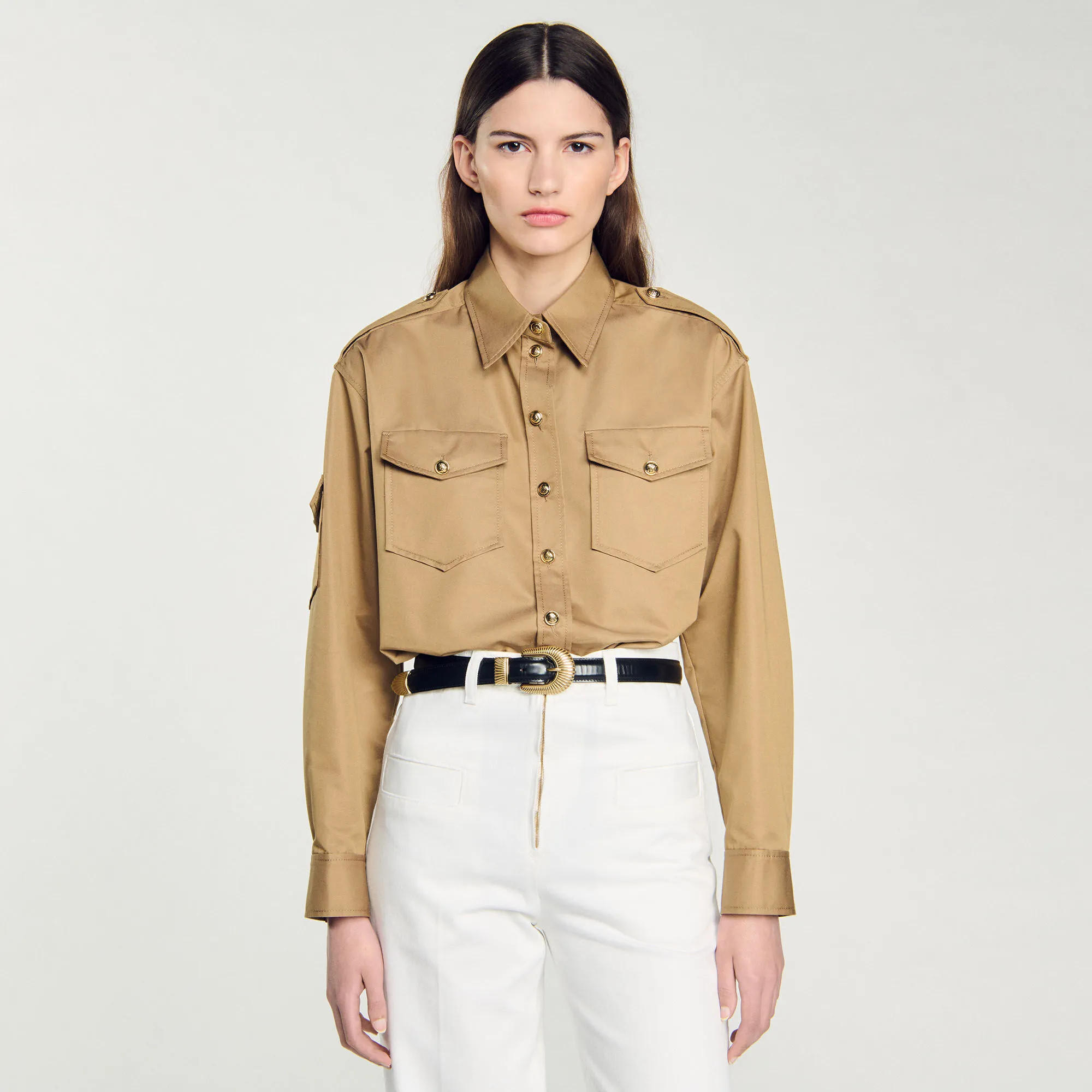 Camicia con tasche