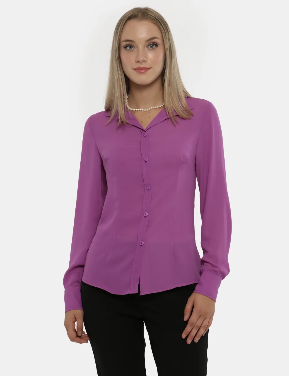Camicia Vougue viola ciclamino