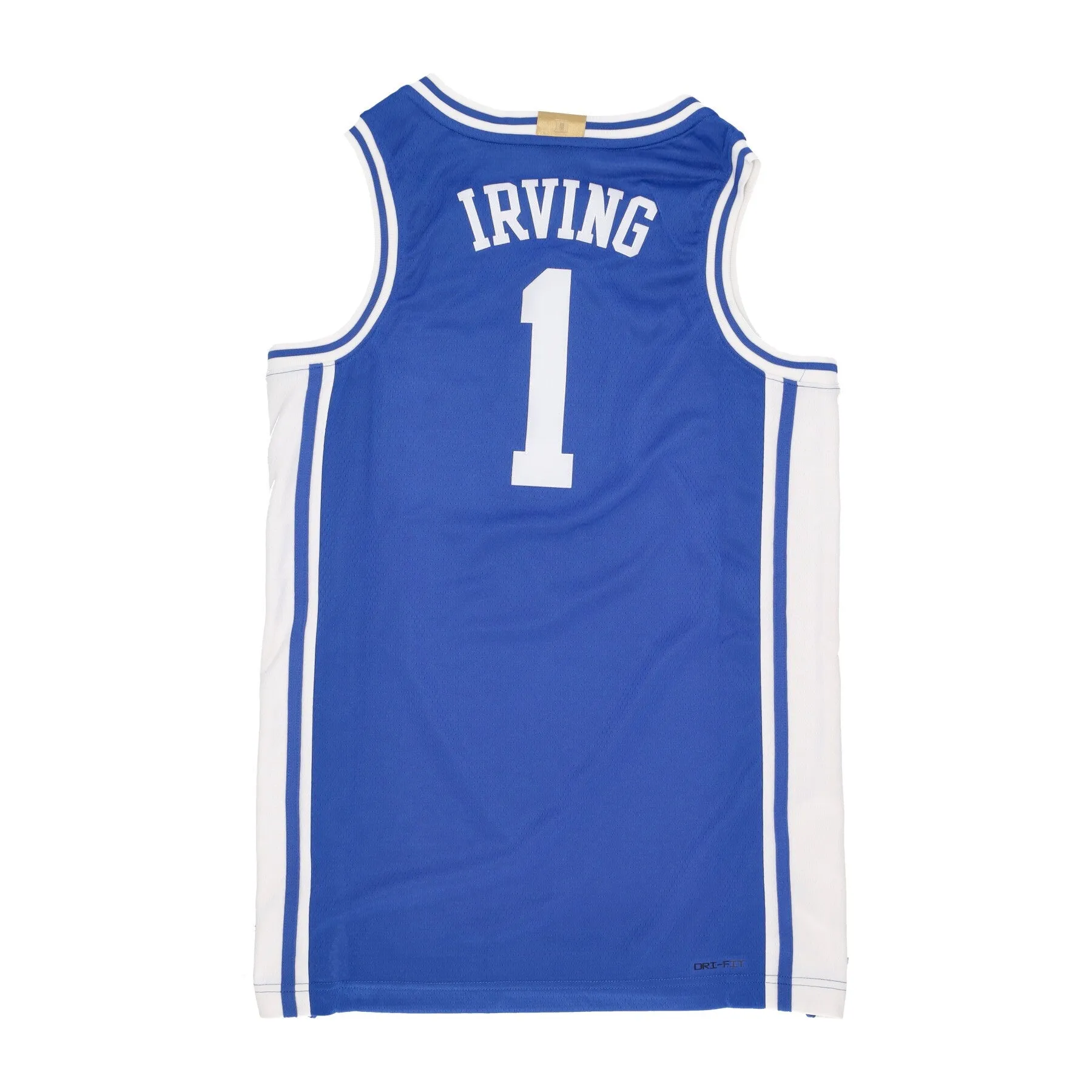 Canotta Basket Uomo Ncaa Limited Jersey No 1 Kyrie Irving Dukdev Game Royal