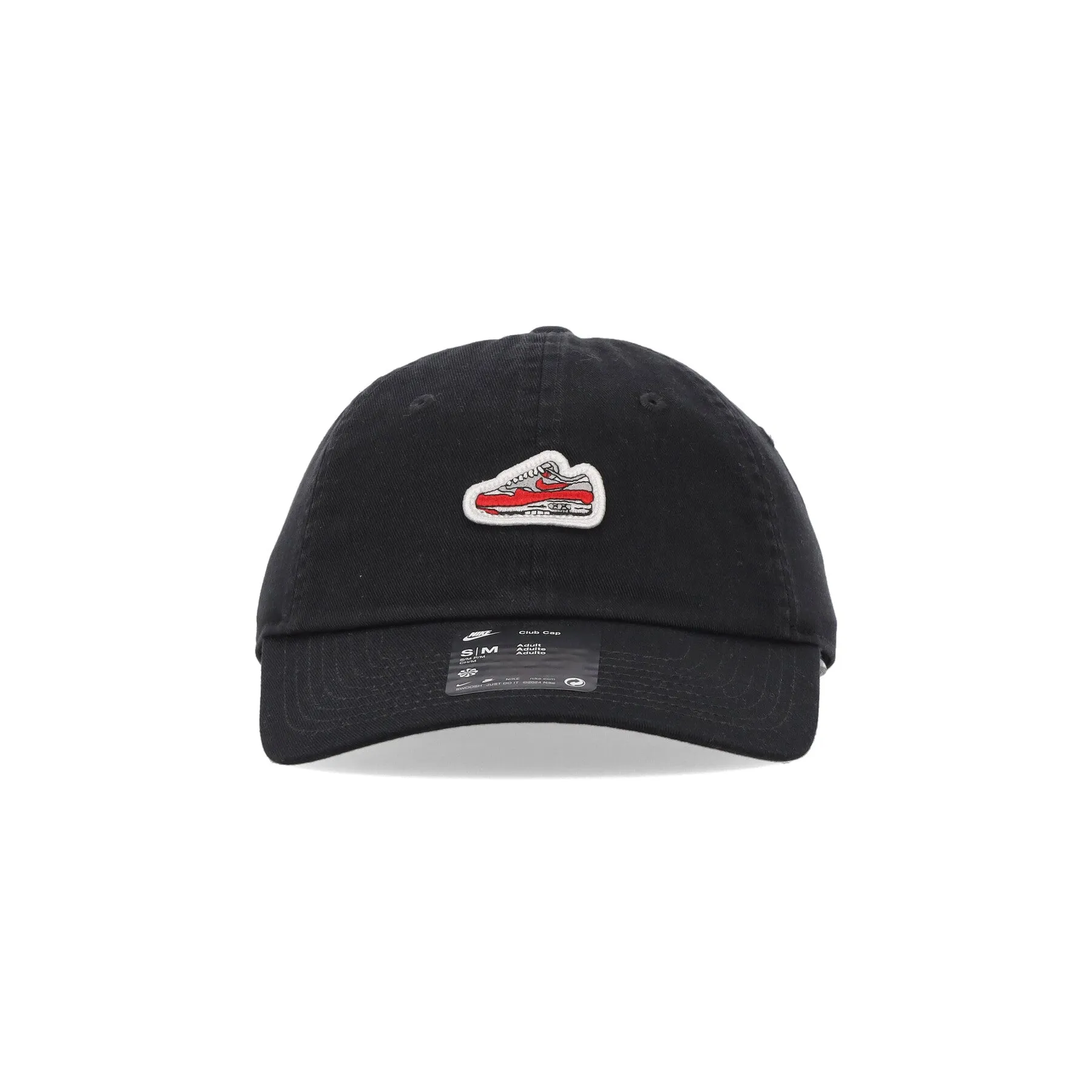 Cappellino Visiera Curva Uomo Club Unstructured Air Max 1 Cap Black