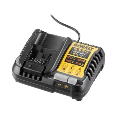 Caricabatterie Dewalt DCB1104, per batterie XR 10.8V, 12V, 14.4V, 18V