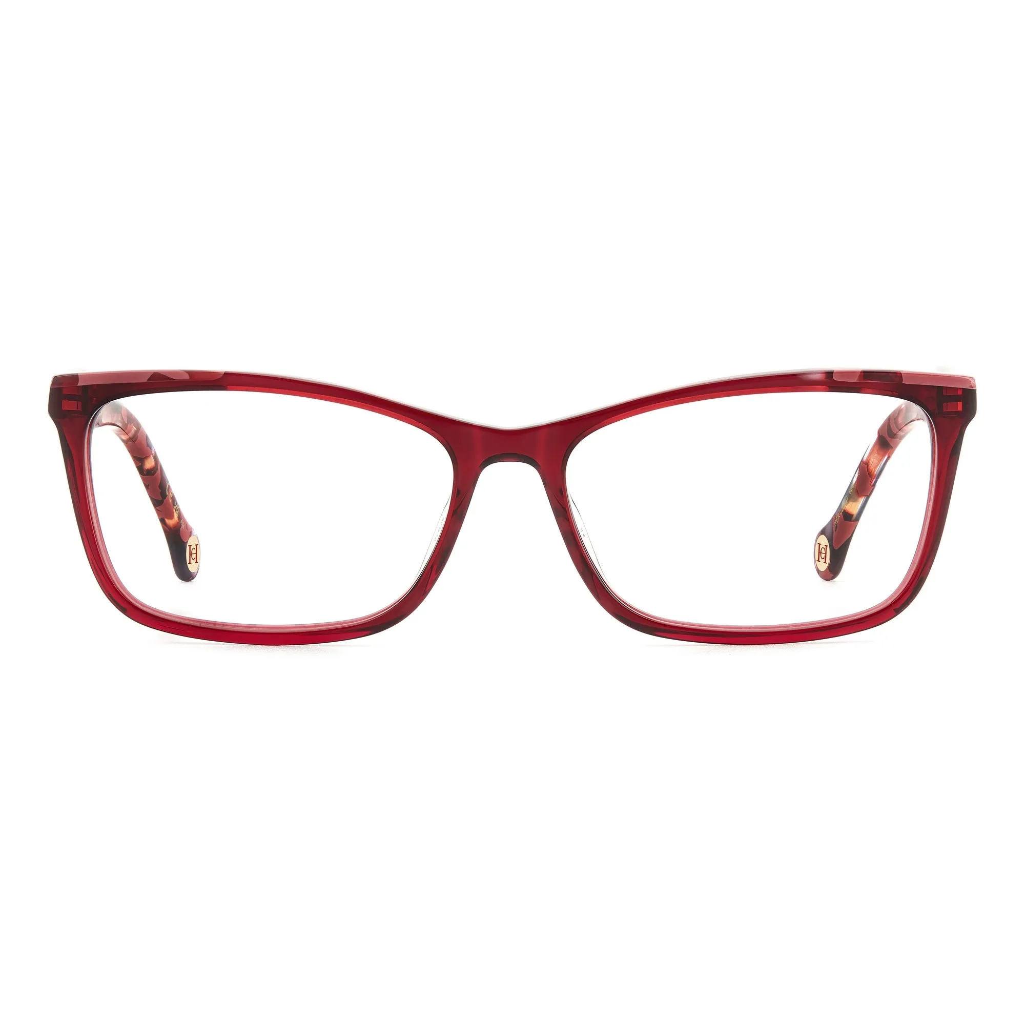   Carolina Herrera HER 0202/G - 82U Avana Rosso Bordeaux | Occhiale Da Vista Donna 