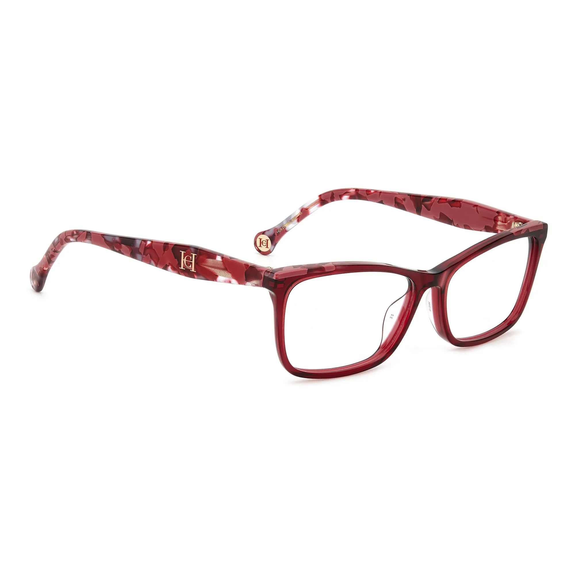   Carolina Herrera HER 0202/G - 82U Avana Rosso Bordeaux | Occhiale Da Vista Donna 
