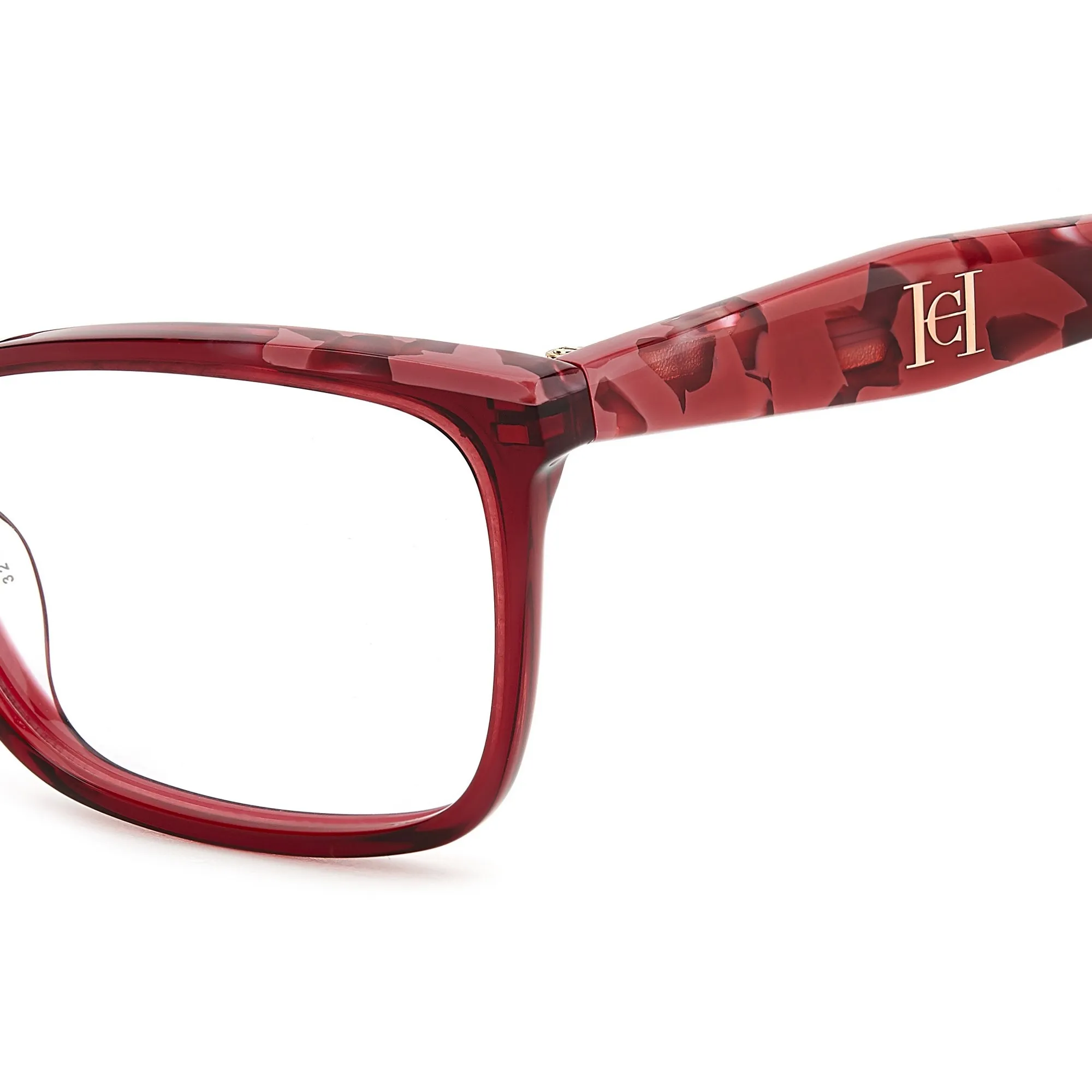   Carolina Herrera HER 0202/G - 82U Avana Rosso Bordeaux | Occhiale Da Vista Donna 