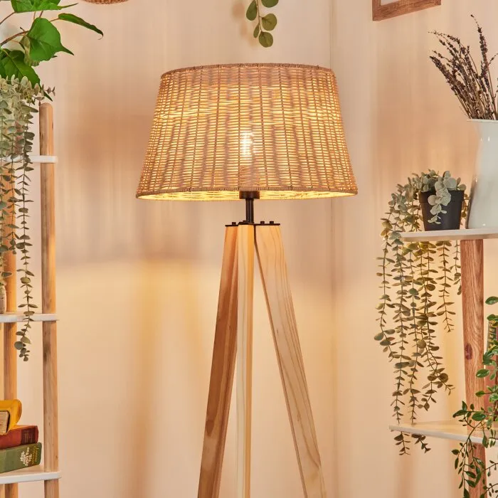 Cavaca Lampada da terra Écru, 1-Luce