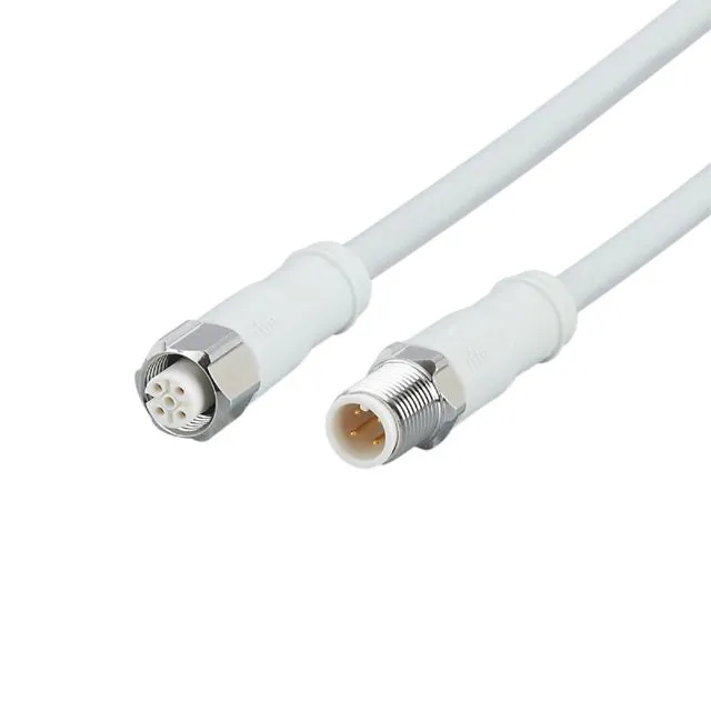 Cavo di comunicazione ifm electronic 4 cond. M12 Maschio / M12 Femmina, L. 1m