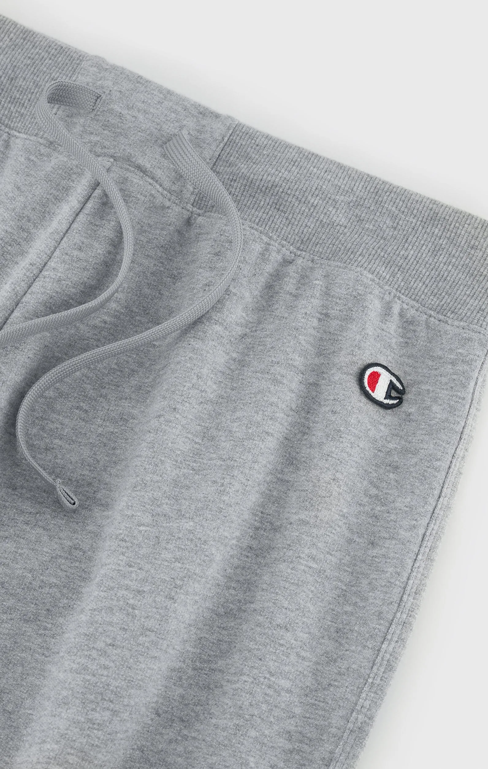 Champion Pantaloni Da Tuta C Logo Patch Grigio Donna