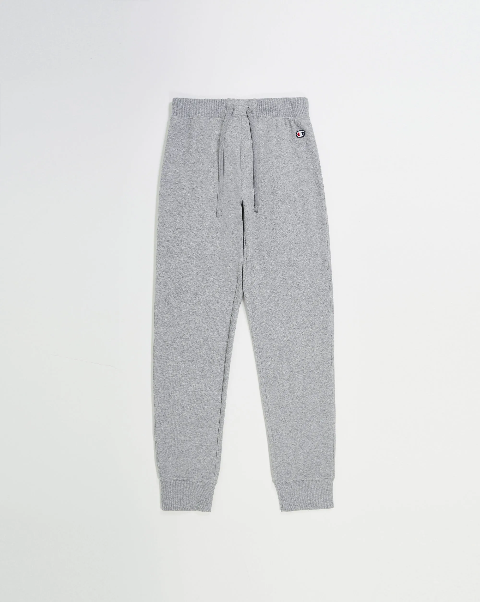 Champion Pantaloni Da Tuta C Logo Patch Grigio Donna
