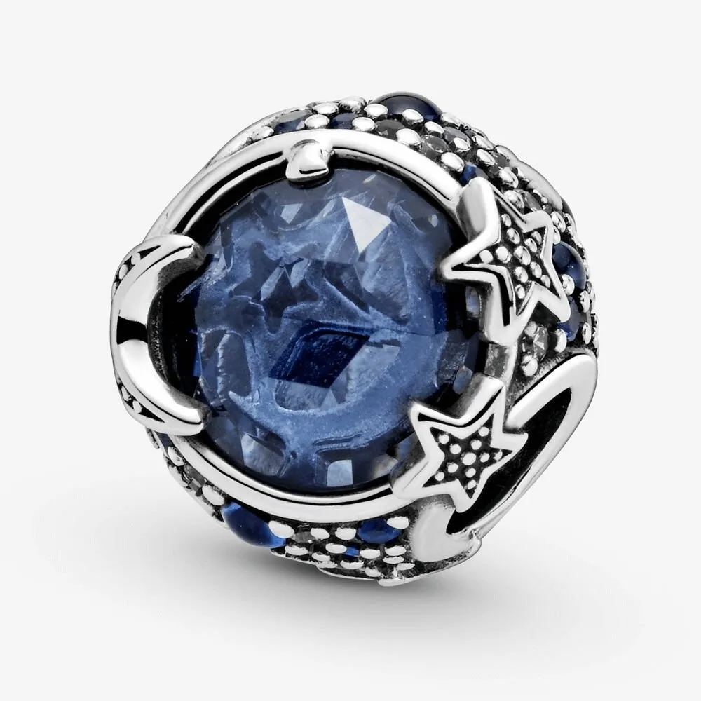 Charm Stelle scintillanti blu - 799209C01